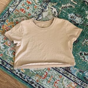 Urban Outfitters best friend crop tee